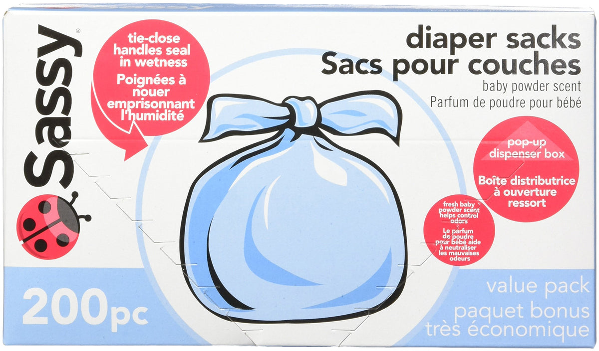 200 Count Disposable Diaper Sacks S615046