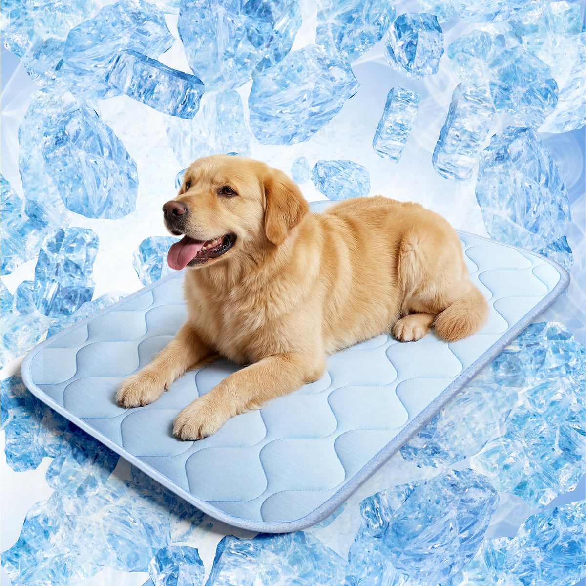 Ice Silk Waterproof Cooling Pet Mat J64229