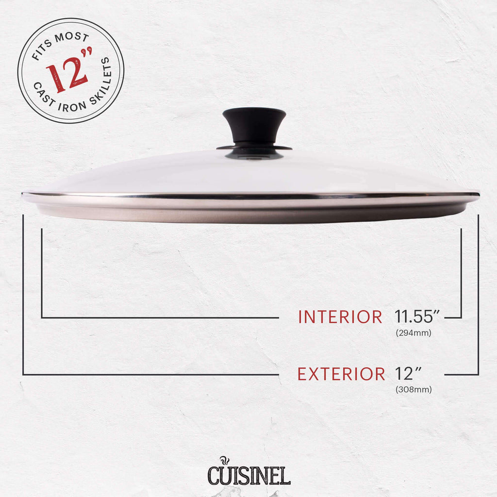 12 inch Tempered Glass Lid Oven Safe G41902
