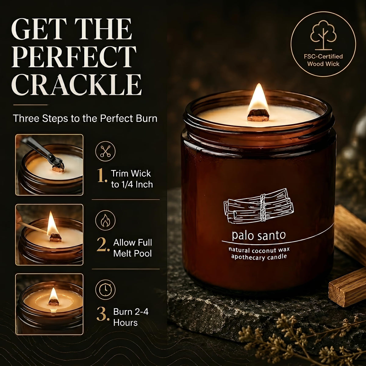 Scented Candle 16 oz Pack of 2 D3823