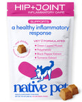 Green-Lipped Mussel Turmeric Collagen Hip and Joint Supplement for Dogs 120 Chews V30346