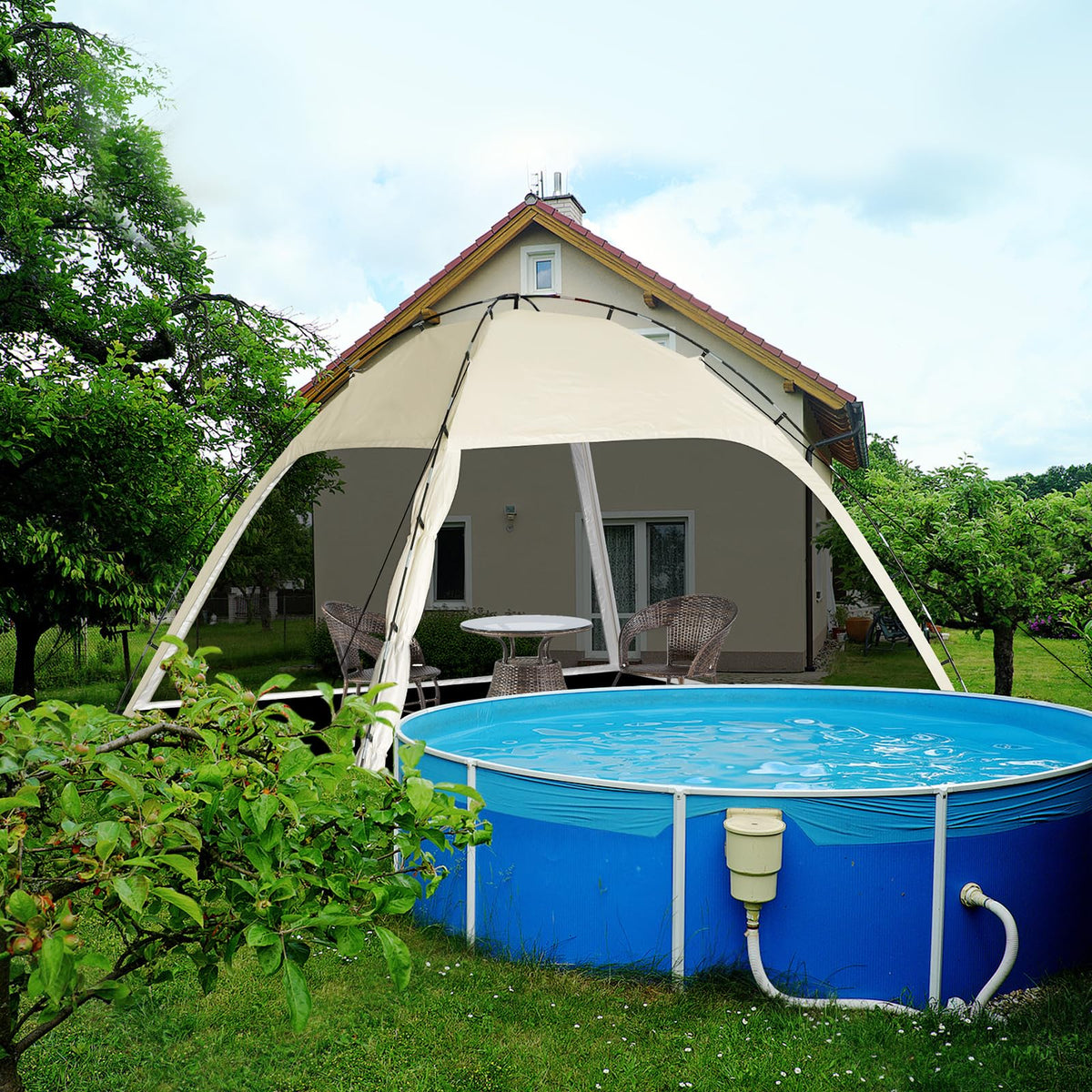 10'x10' Screen Tent with Removable Floor and Mosquito Netting A3518