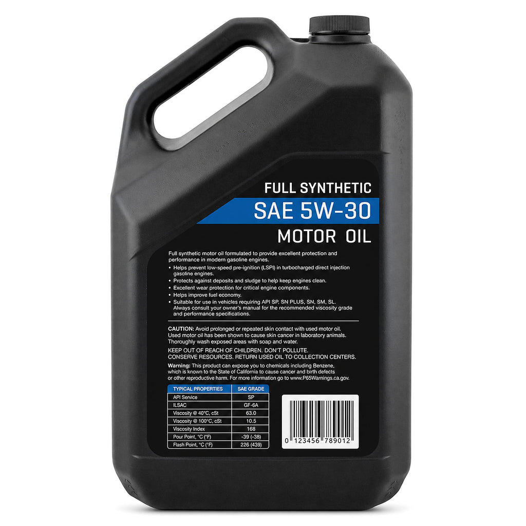 Full Synthetic Motor Oil 5W-30 5 Quart 2 Pack C700