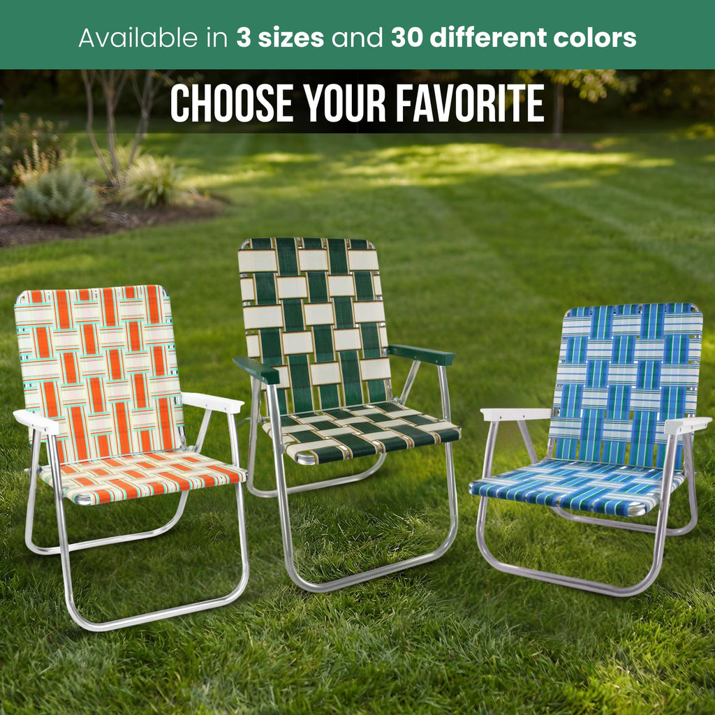 Lightweight Aluminum Outdoor Camping Chair 2-Pack A375932