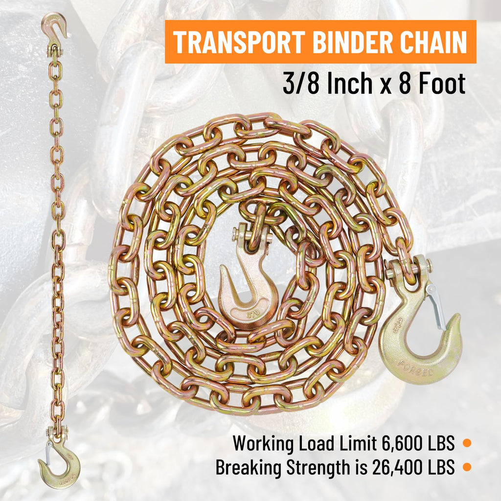 Binder Chain with Clevis Grab Hooks U376392