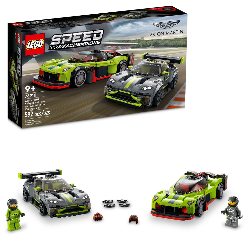 Race Car and Toy Set with 2 Driver Minifigures T56935