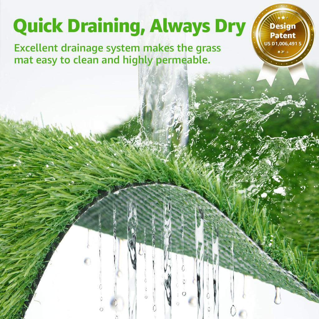 Dog Grass Pad with Tray T14634