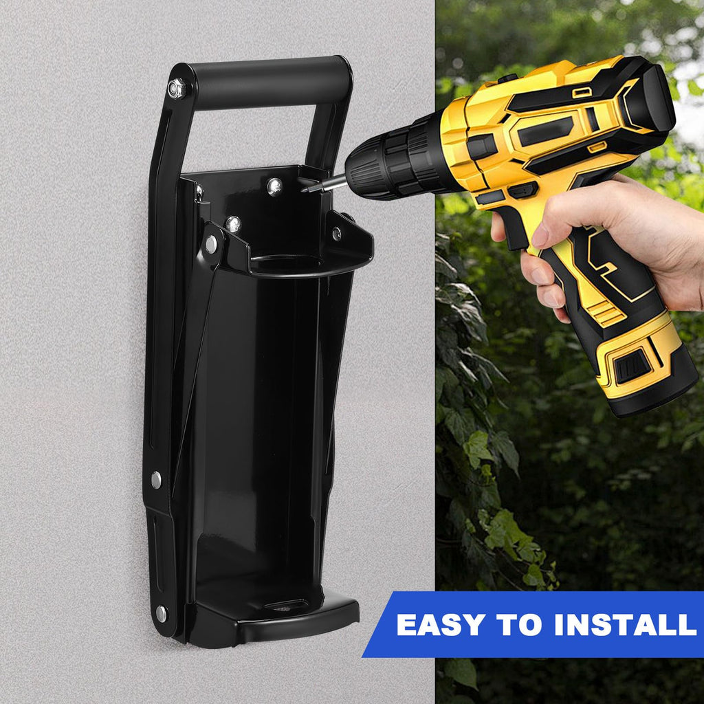 Stainless Steel Black Can Crusher I351