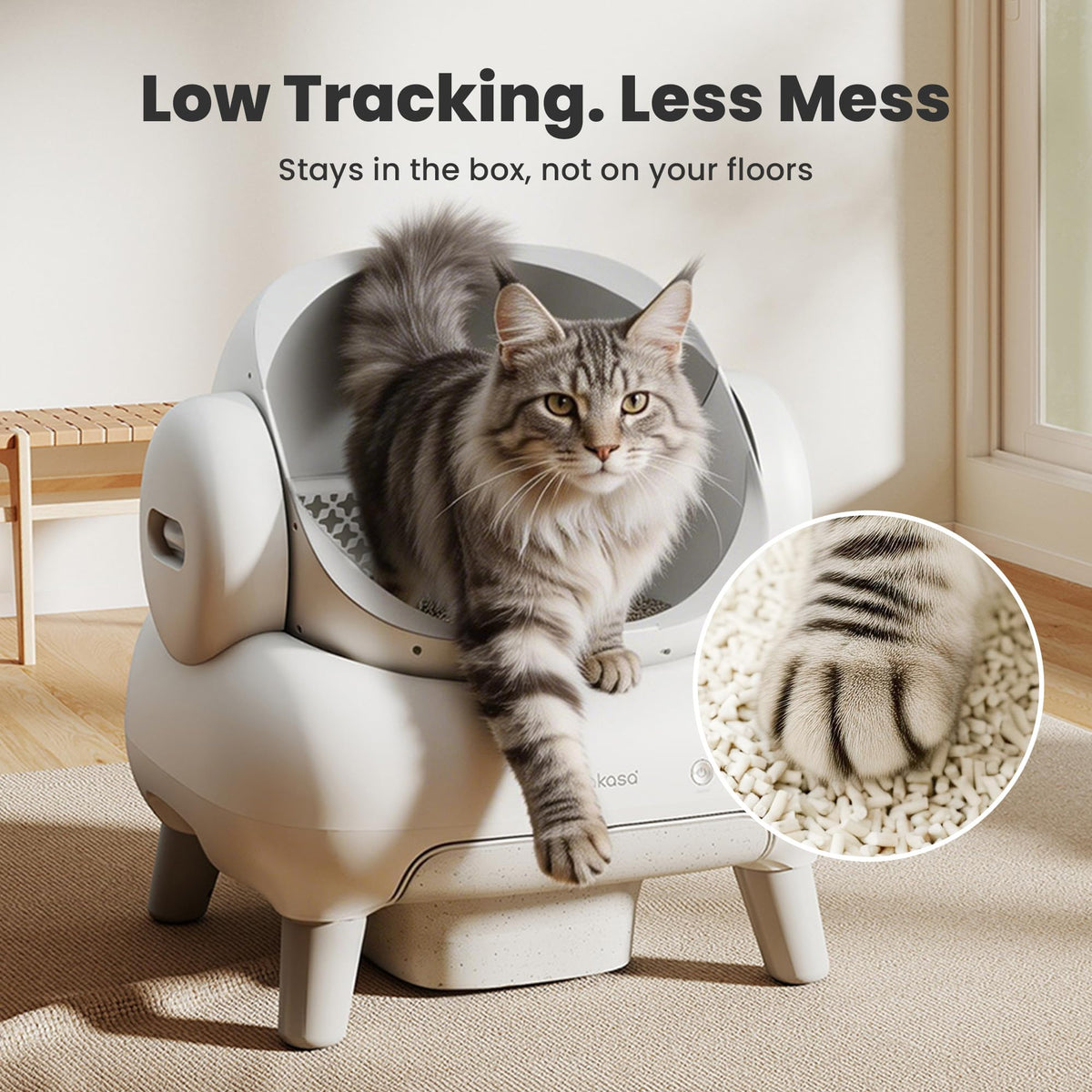Natural Lightweight Clumping Flushable Cat Litter Y103840