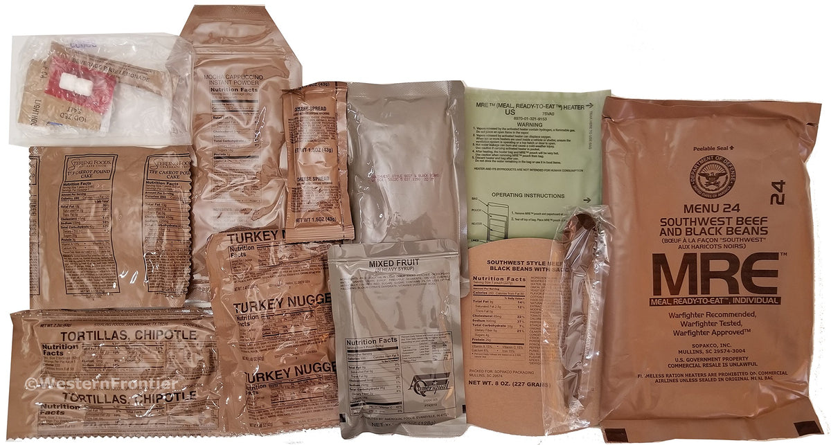 24 Meals MRE Case G780