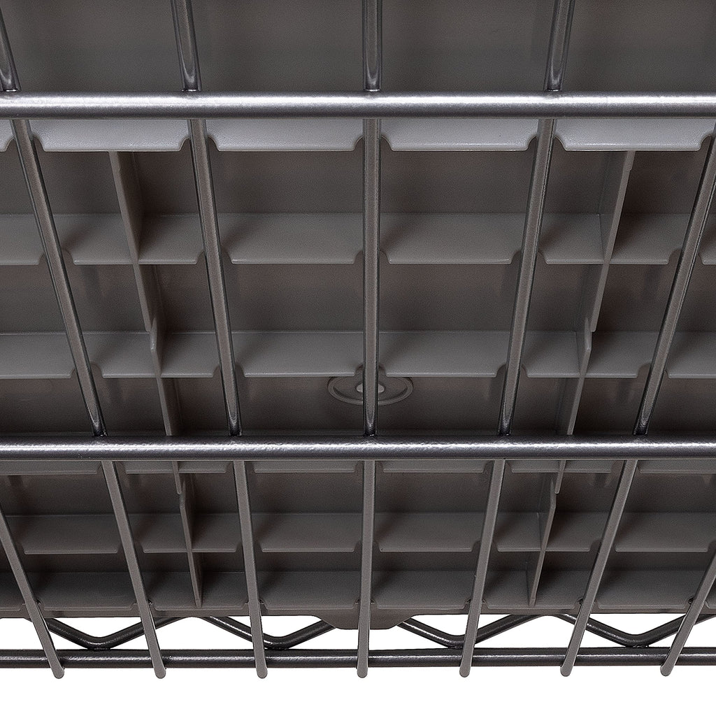 7-Tier 16-Bin Steel Wire Shelving Rack Y854