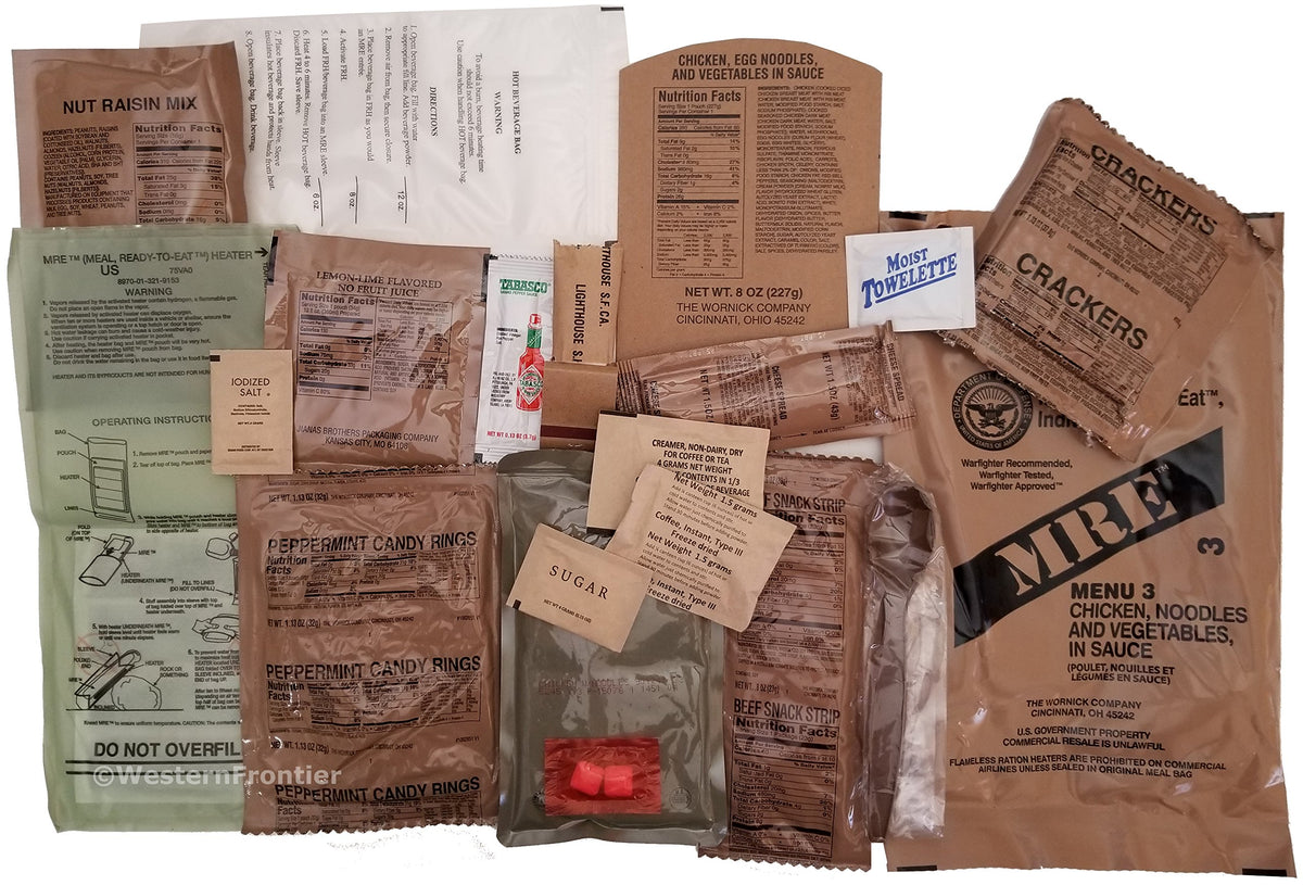 24 Meals MRE Case G780