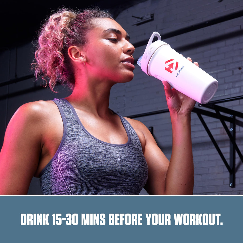 Pre Workout Powder Strawberry Lemonade 150mg Caffeine 5g BCAAs 30 Servings C555