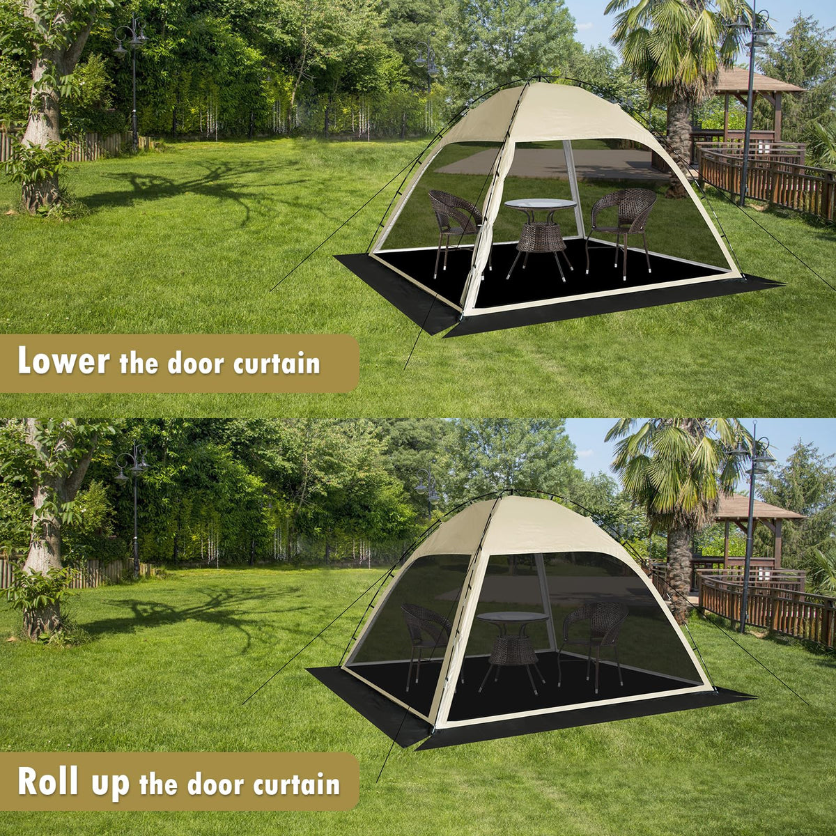 10'x10' Screen Tent with Removable Floor and Mosquito Netting A3518