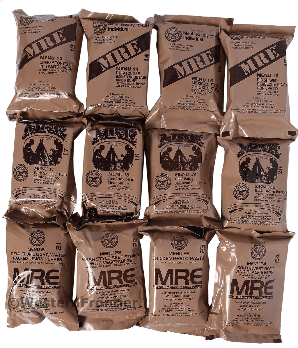 24 Meals MRE Case G780