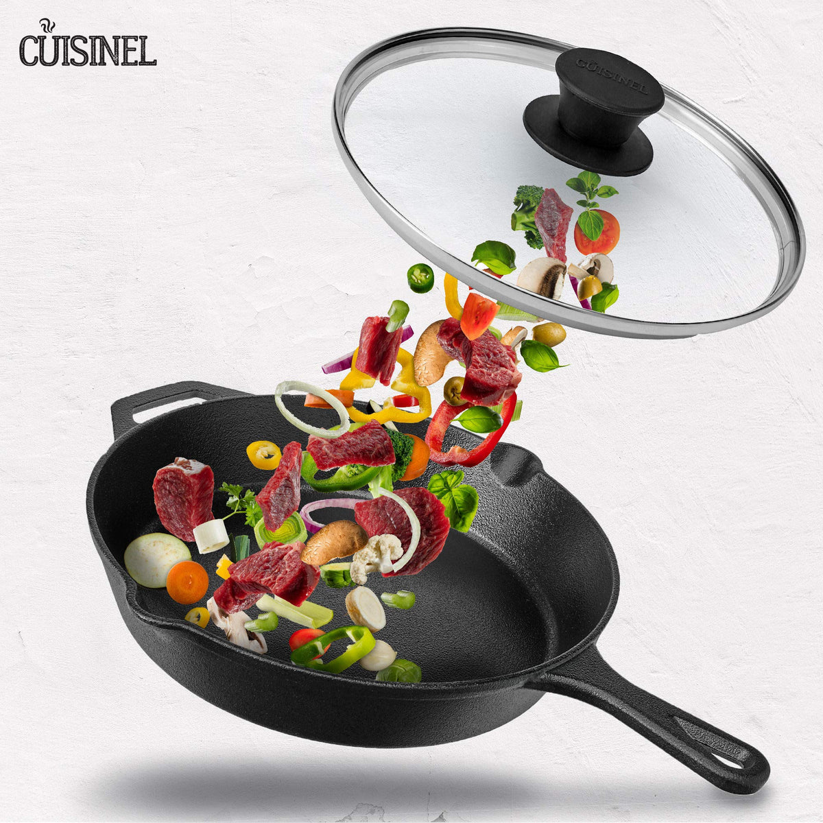 12 inch Tempered Glass Lid Oven Safe G41902