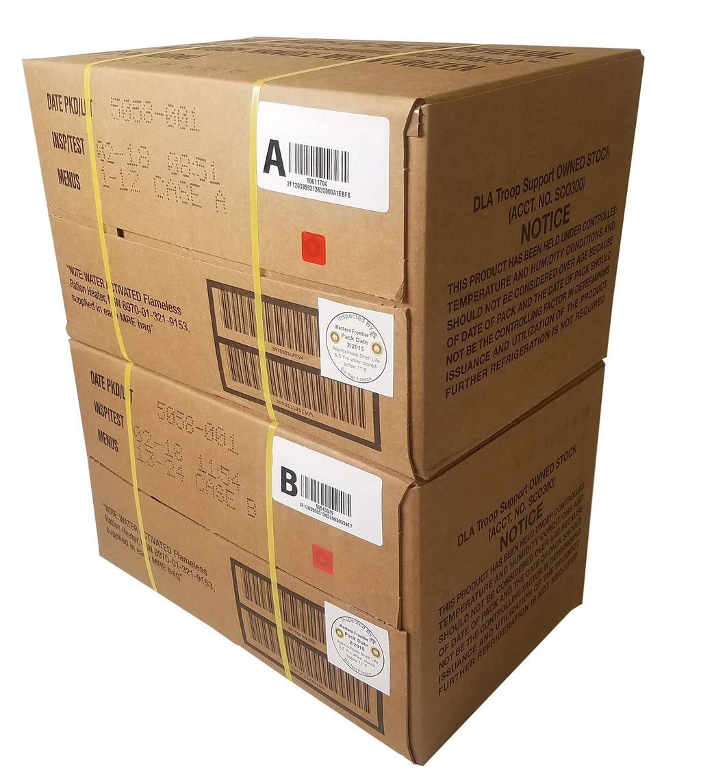 24 Meals MRE Case G780